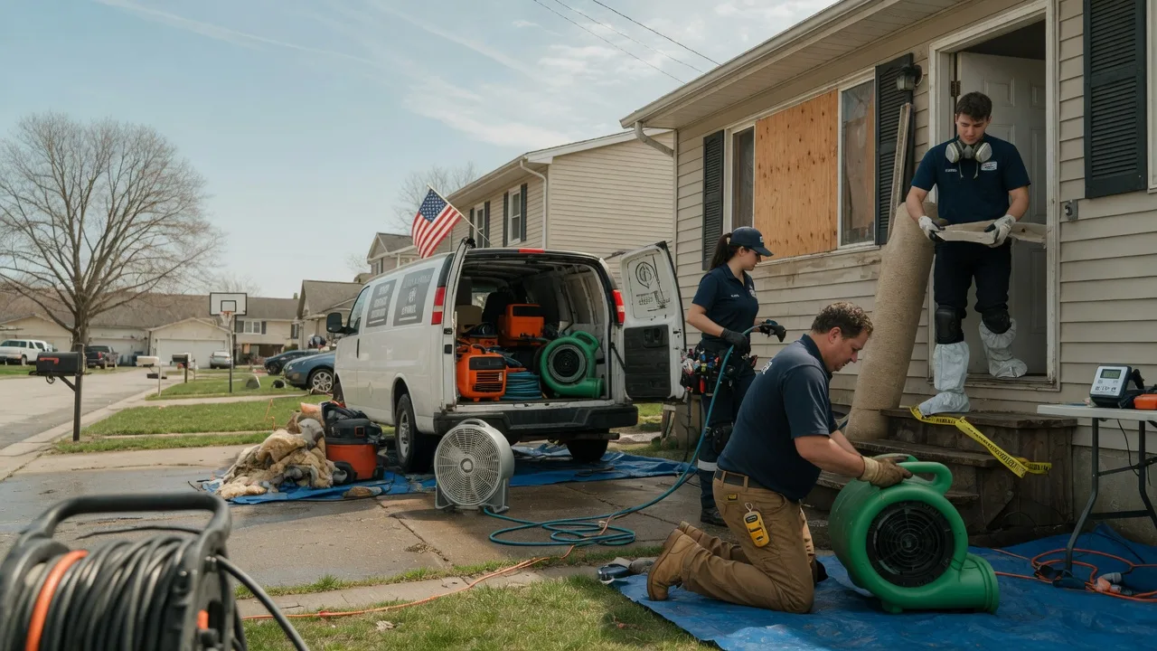 Water Damage Restoration in Fairmont, OK near me